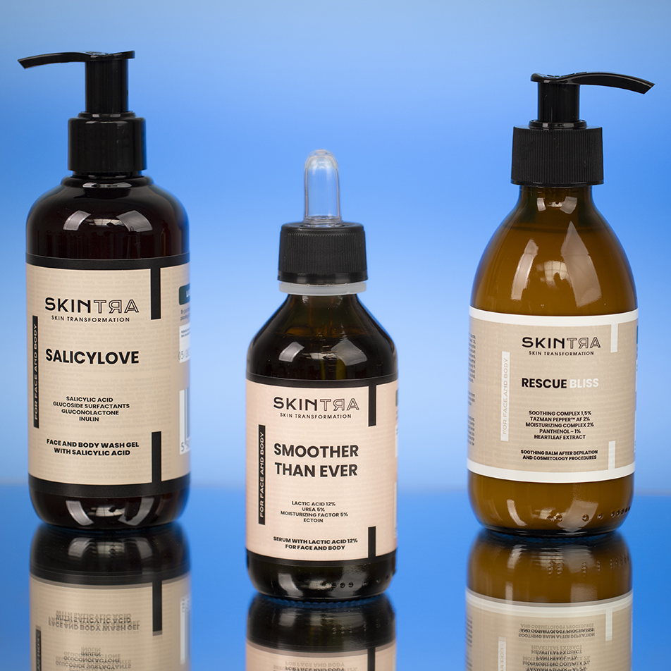 Objavte nový rozmer starostlivosti a postarajte sa o pleť aj telo so značkou SkinTra
