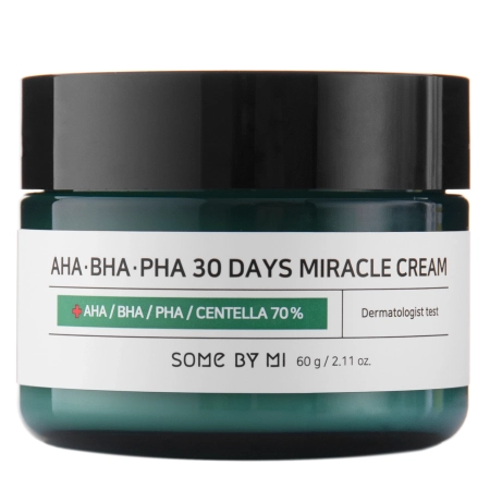 Some By Mi - AHA BHA PHA 30 Days Miracle Cream - Krém s obsahom AHA, BHA a PHA kyselín