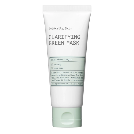 Logically, Skin - Clarifying Green Mask - Čistiaca ílová maska na tvár