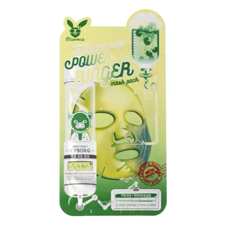 Elizavecca - Centella Deep Power Ringer Mask - Upokojujúca plátienková maska - 23 ml