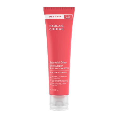 Paula's Choice - Defense - Essential Glow Moisturiser SPF30 - Rozjasňujúci a hydratačný krém s minerálnymi filtrami SPF30 - 60 ml