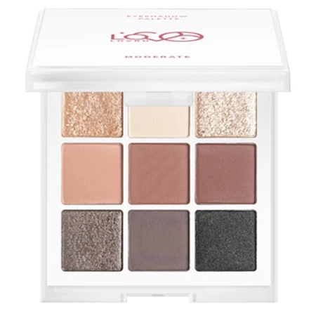 LOVRO - Eyeshadow Palette Moderate - Paletka očných tieňov - 8g