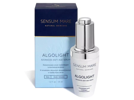Sensum Mare - Algolight - Advanced Anti Age Serum - Revitalizačné sérum proti vráskam pre zmiešanú a mastnú pleť - 35 ml