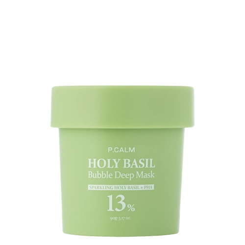 P.Calm - Holy Basil Bubble Deep Mask - Očisťujúca bublinková maska - 90g