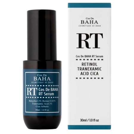 Cos De BAHA - Retinol Tranexamic Serum (RT) - Rozjasňujúce sérum s retinolom a kyselinou tranexámovou - 30ml