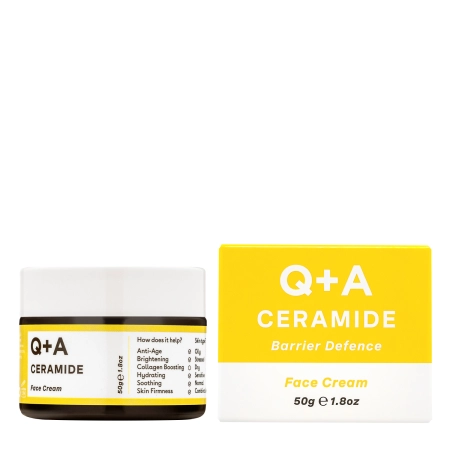 Q+A - Ceramide Barrier Defence Face Cream - Ochranný krém s ceramidmi - 50ml