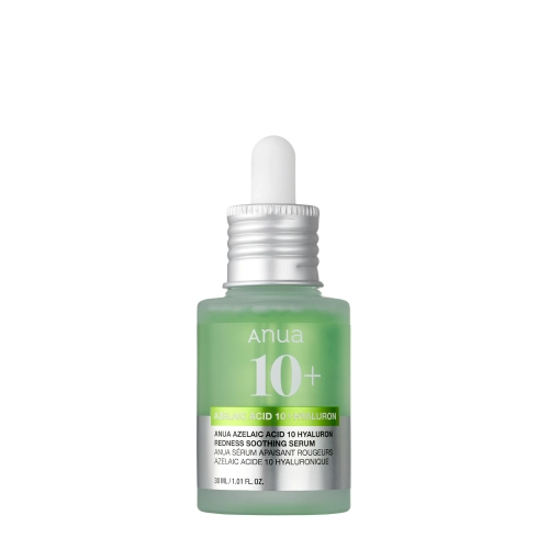 Anua - Azelaic Acid 10 Hyaluron Redness Soothing Serum - Sérum s kyselinou azelaovou a kyselinou hyalurónovou - 30ml