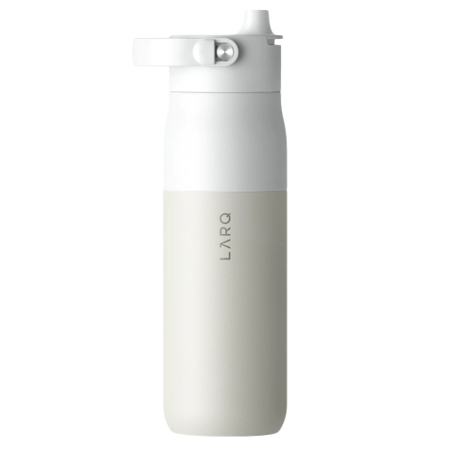 LARQ - Bottle PureVis 2 - Inteligentná, samočistiaca filtračná fľaša s UV-C svetlom - Granite White - 680ml