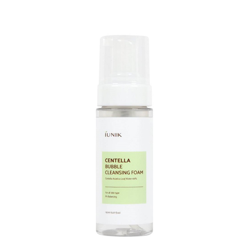 iUNIK - Centella Bubble Cleansing Foam - Čistiaca pena s pupočníkom ázijským - 150ml