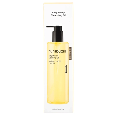 Numbuzin - No.1 - Easy Peasy Cleansing Oil - Čistiaci olej na tvár - 200ml