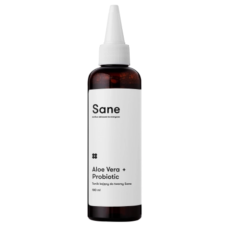 Sane - Aloe Vera 2% + Probiotic Calming Face Toner - Upokojujúce tonikum na tvár s aloe vera - 100ml