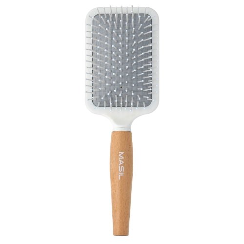 Masil - Wooden Paddle Brush - Drevená kefa na vlasy - 1ks