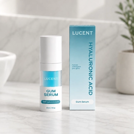 Lucent - Gum Serum with Hyaluronic Acid - Hydratačno - upokojujúce sérum pre citlivé ďasná - 30ml