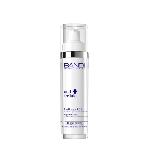 Bandi - Medical Expert - Anti Irritate - Light SOS Cream - Ľahký SOS krém posilňujúci hydrolipidovú bariéru - 50ml