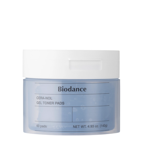 Biodance - Cera-nol Gel Toner Pads - Hydratačné gélové tampóny na tvár - 60ks / 140g