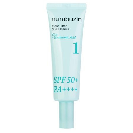 Numbuzin - No.1 Clear Filter Sun Essence SPF50+ PA++++ - Rozjasňujúca esencia s filtrom - 50ml