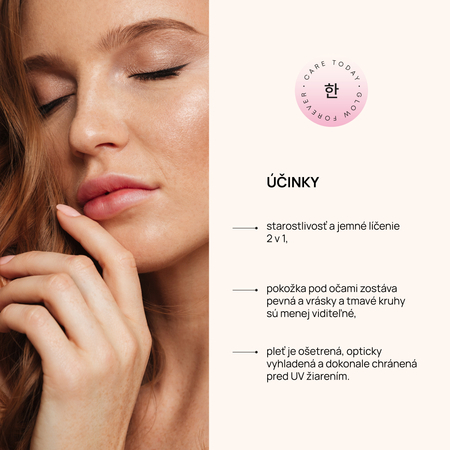 HanGlow - Sada produktov GlowUp Kit 02 - Očný krém - 15 ml + Skrášľujúci SPF krém - 50 ml