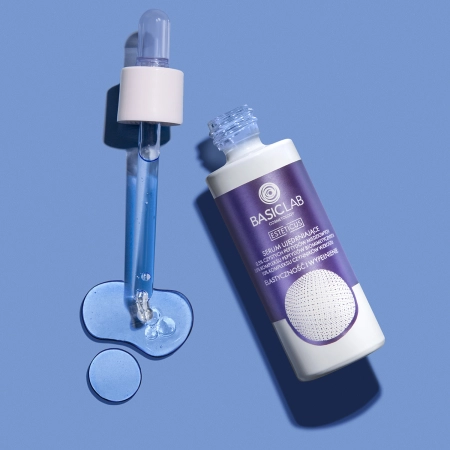 BasicLab - Esteticus - Elasticita a obnova - Spevňujúce sérum s 0,5 % peptidov medi - 30 ml