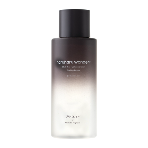 Haruharu Wonder - Black Rice Hyaluronic Toner Free - Neparfumované hydratačné pleťové tonikum s ryžovým fermentom - 300ml