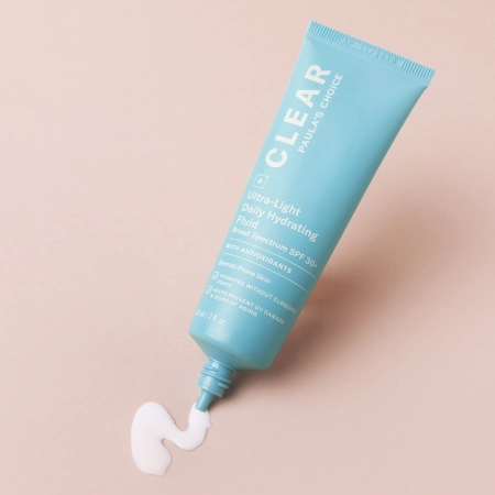 Paula's Choice - Clear - Ultra-Light Daily Hydrating Fluid SPF30 - Hydratačný krém na opaľovanie - 60 ml