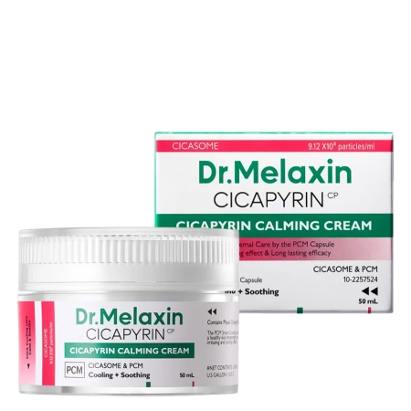 Dr.Melaxin - Cicapyrin Calming Cream - Upokojujúci krém na tvár s chladivým komplexom - 50ml