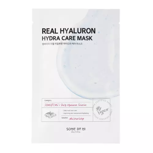 Some By Mi - Real Hyaluron Hydra Care Mask - Hydratačná plátienková maska - 20 g