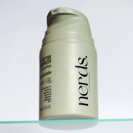 Nerds. - Multi-Peptide Smart-Aging Moisturizer - 2% Argireline Amplified + 3% Syn Coll - Peptidový krém proti vráskam - 50ml