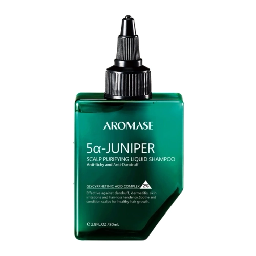 Aromase - 5α Juniper Scalp Purifying Liquid Shampoo - Tekutý šampón pre všetky typy vlasov - 80 ml