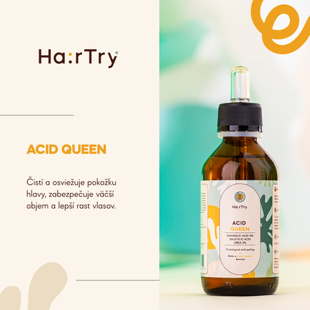 HairTry - Acid Queen - Trychologický kyselinový peeling na pokožku hlavy - 100ml