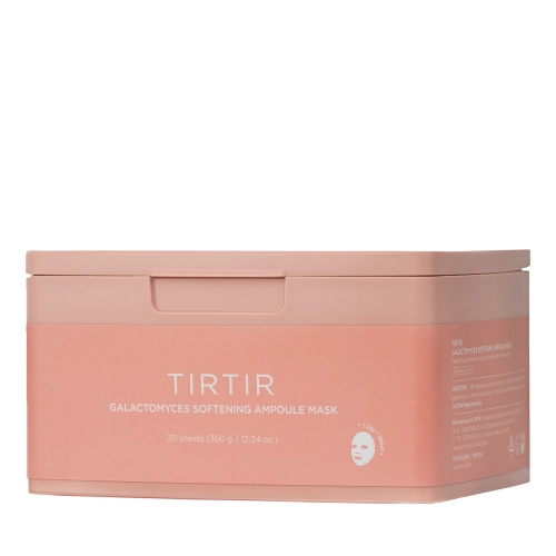TIRTIR - Galactomyces Softening Ampoule Mask - Sada rozjasňujúcich pleťových masiek - 30ks / 350g