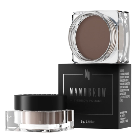 Nanolash - Nanobrow Eyebrow Pomade - Pomáda na obočie - Dark Brown - 6g