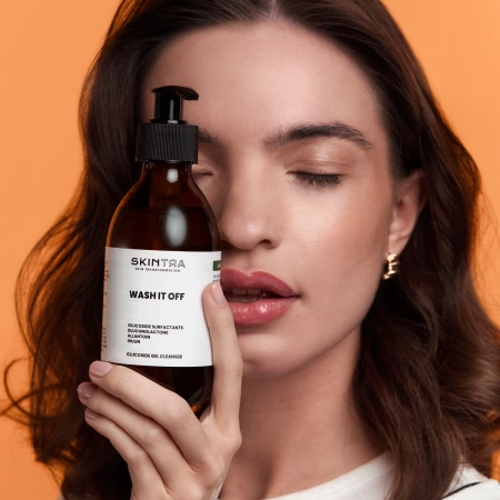 SkinTra - Wash It Off - Glukozidový čistiaci gél - 200ml