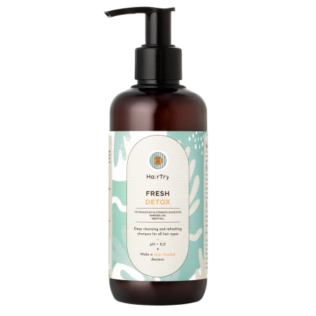 HairTry - Fresh Detox - Detoxikačný šampón - 250 ml