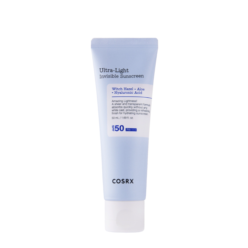 COSRX - Ultra - Light Invisible Sunscreen SPF50+/PA++++ - Ľahký hydratačný krém s opaľovacím filtrom - 50ml