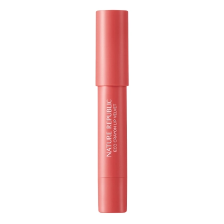Nature Republic - By Flower Eco Crayon Lip Velvet - 02 Pink Breeze - Rúž na pery - 2,8 g