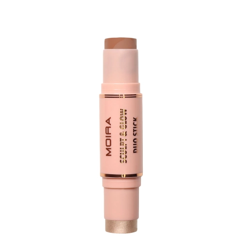 Moira - Sculpt & Glow Duo Stick - Kontúrovacia tyčinka - 300 Cool For Summer - 6g+5,2g