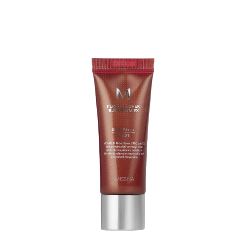 Missha - M Perfect Cover BB Cream SPF42/PA+++ - No.21 Light Beige - Krycí BB krém s UV filtrom - 20ml