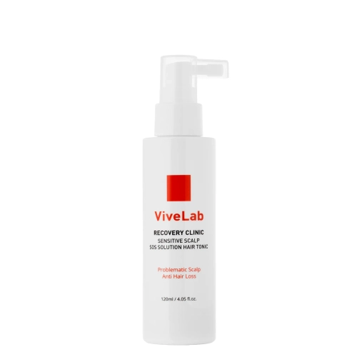 ViveLab - Recovery Clinic Sensitive Scalp SOS Solution Hair Tonic - Regeneračno-upokojujúce tonikum na pokožku hlavy - 120ml