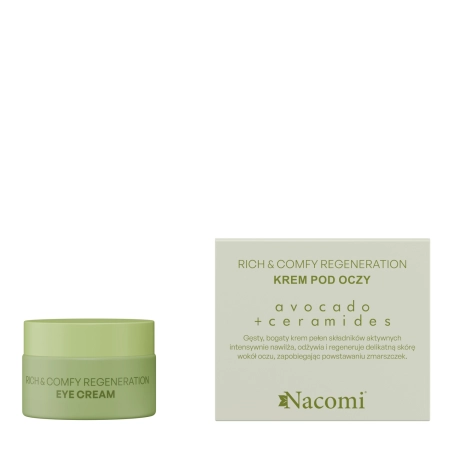 Nacomi - Rich & Comfy Regeneration - Avocado - Očný krém - 15 ml