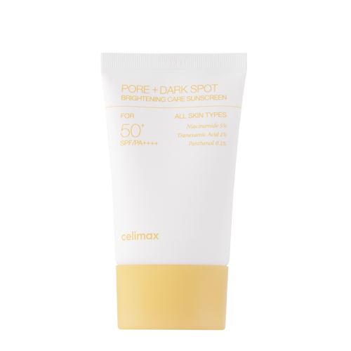 Celimax - Pore+Dark Spot Brightening Care Sunscreen - Rozjasňujúci SPF krém - 50ml