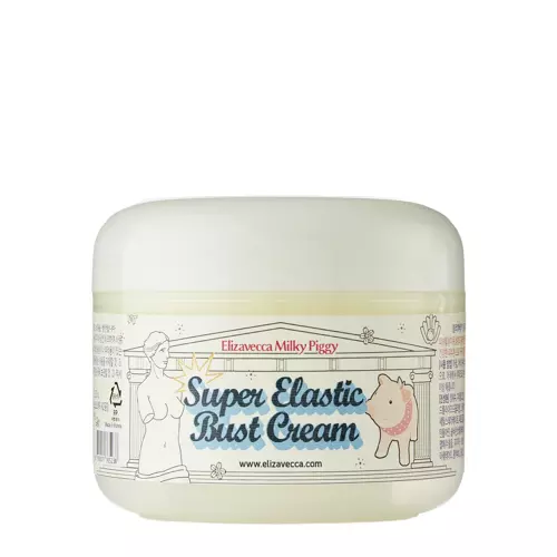 Elizavecca - Milky Piggy Super Elastic Bust Cream - Spevňujúci krém na poprsie - 100g