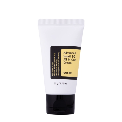 COSRX - Advanced Snail 92 All in One Cream Tube - Viacúčelový krém so slimačím slizom - 50g
