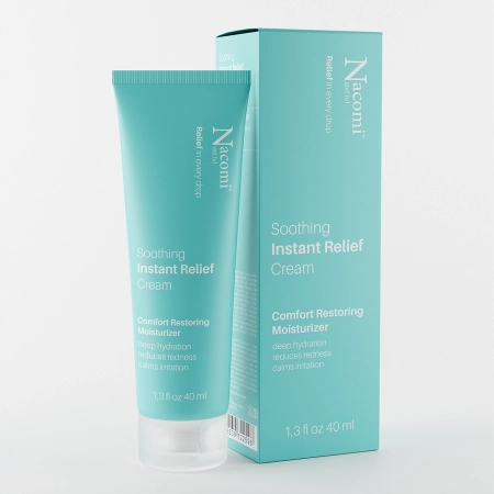 Nacomi - Instant Relief - Regeneračný a upokojujúci krém - 40 ml 