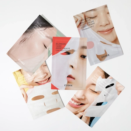 COSRX - Pure Fit Cica Calming True Sheet Mask - Upokojujúca plátenková maska s pupočníkom ázijským - 21 ml