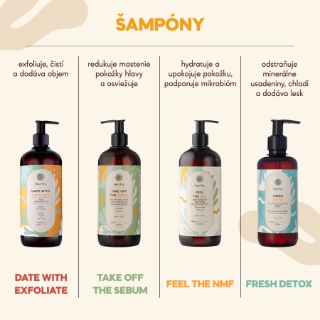 HairTry - Feel The NMF - Hydratačný šampón - 500ml