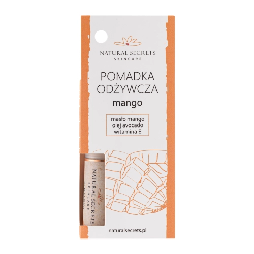 Natural Secrets - Ochranný balzam na pery - Mango - 3,5g