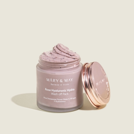 Mary&May - Hyaluronic Hydra Wash off Pack - Hydratačná maska ​​s ílom - 125g
