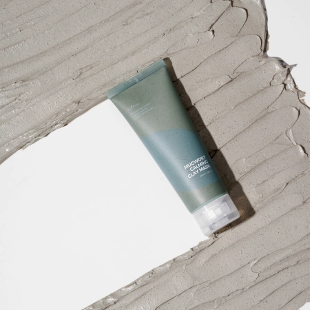 Isntree - Real Mugwort Calming Clay Mask - Ílová maska s palinou - 100ml