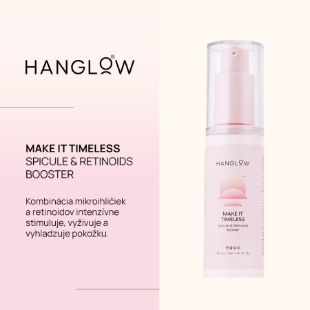 HanGlow - Make It Timeless - Spicule & Retinoids Booster - Revitalizačné sérum s mikroihličkami a retinoidmi - 30 ml