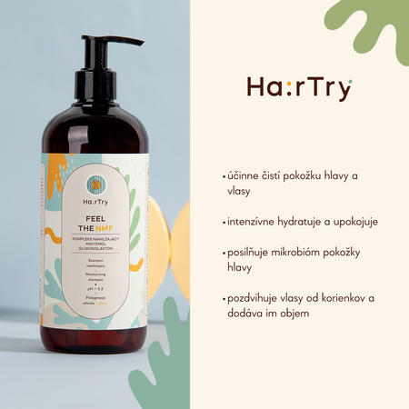 HairTry - Feel The NMF - Hydratačný šampón - 500ml